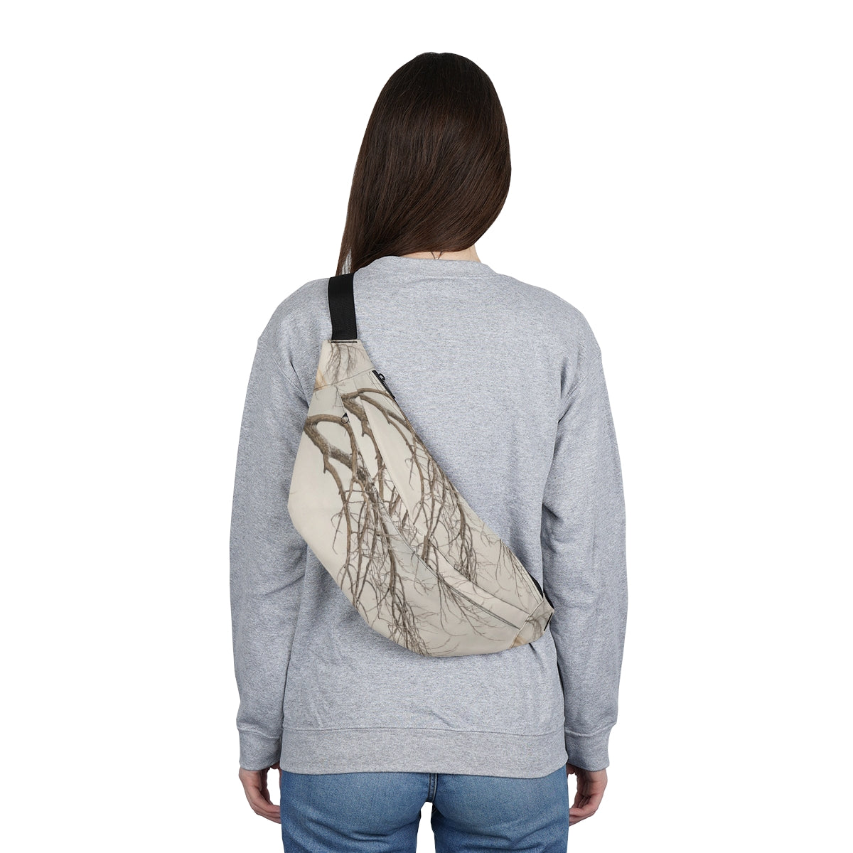 Large Fanny Pack - Hushed Winter Art