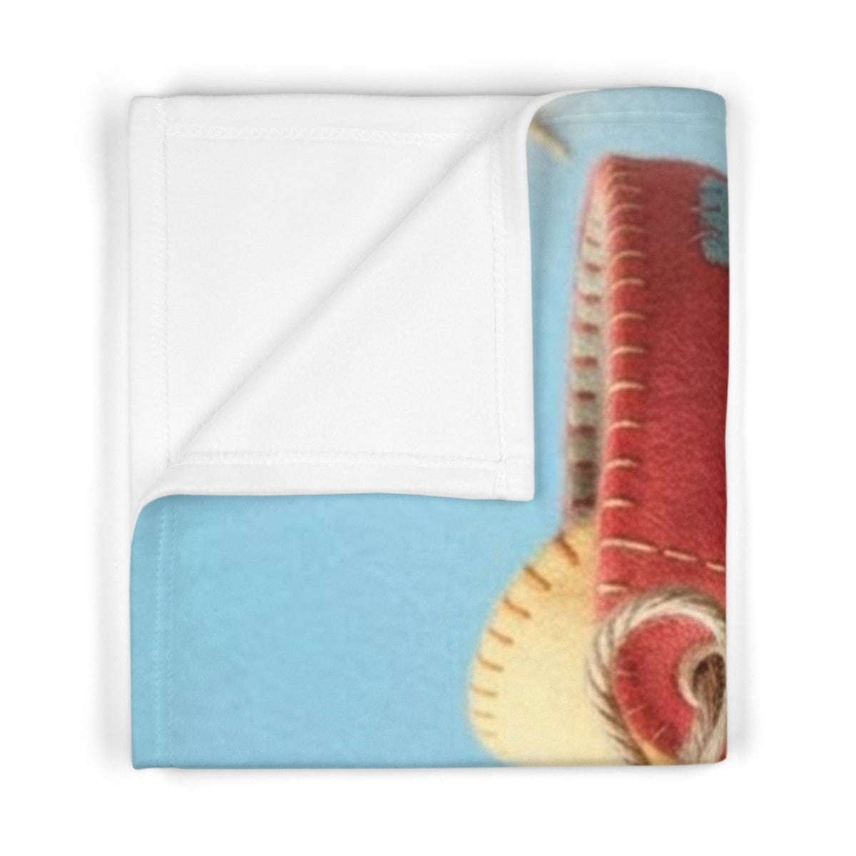 Soft Fleece Baby Blanket - Shoe Cottage Meadow | Echovira...