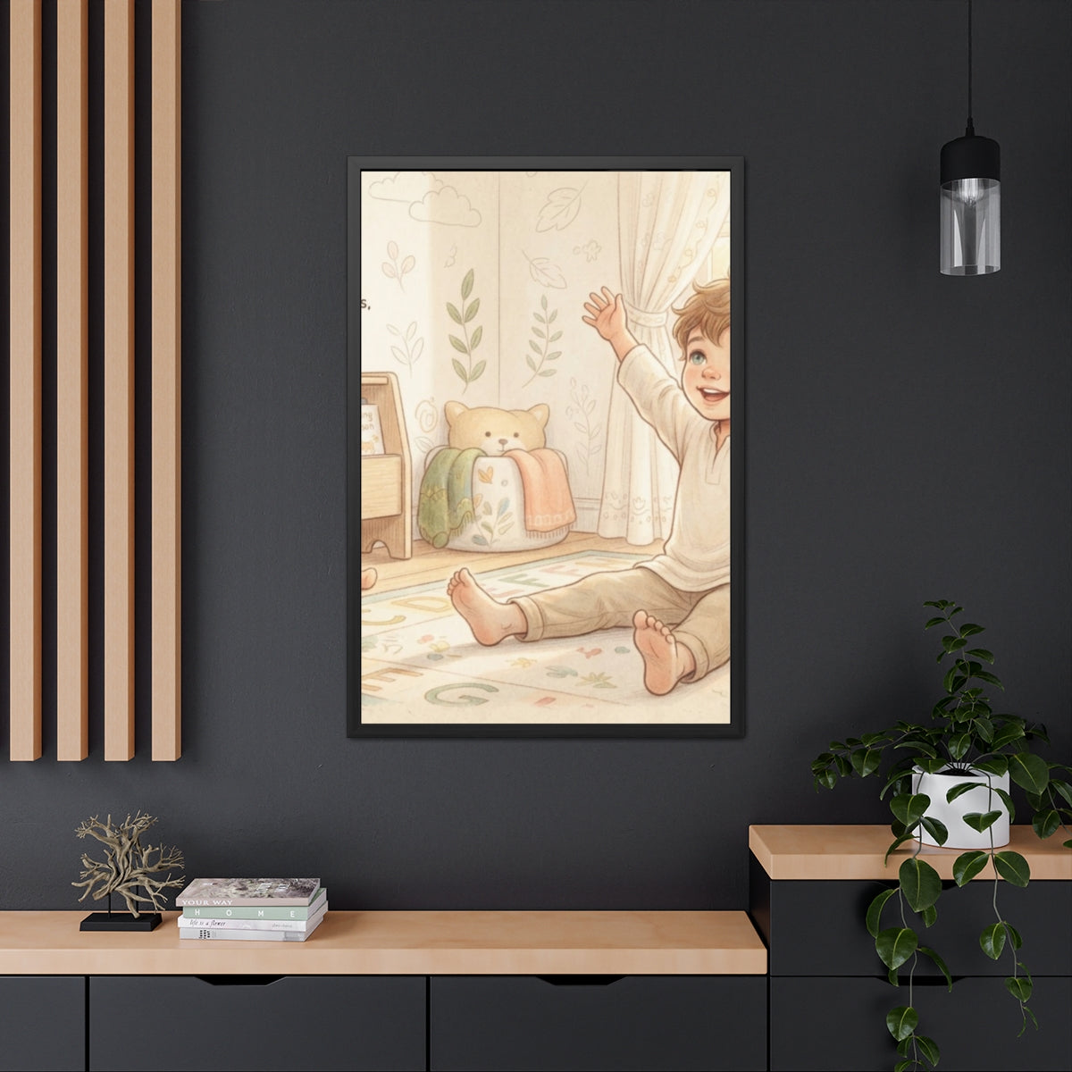 Framed Posters - Wake Up and See (8×12, 9×11, 11×14, 11×17...