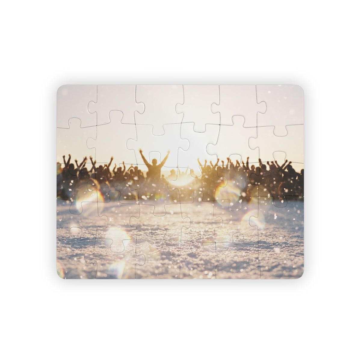 Golden Crowd Celebration 30-Piece Kids Puzzle