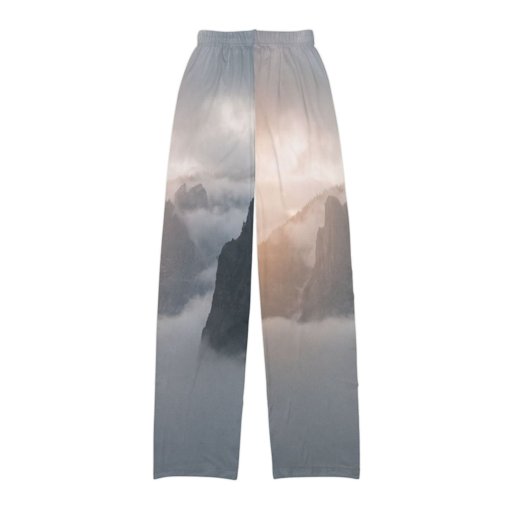Kids Foggy Mountain Golden Moon Lounge Pants
