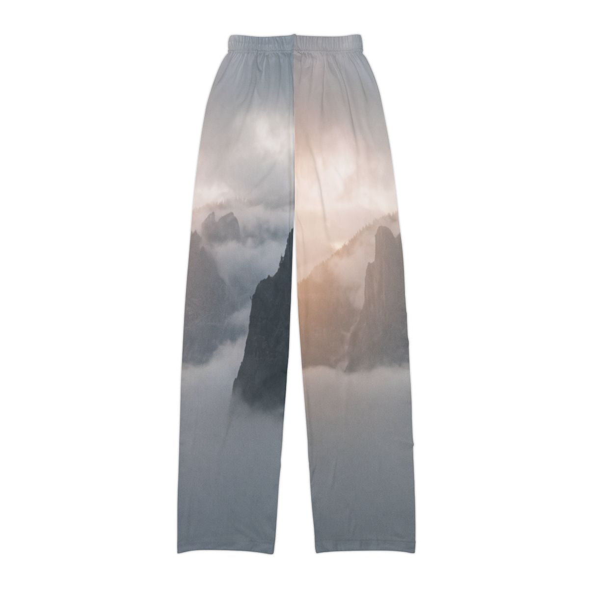 Kids Foggy Mountain Golden Moon Lounge Pants