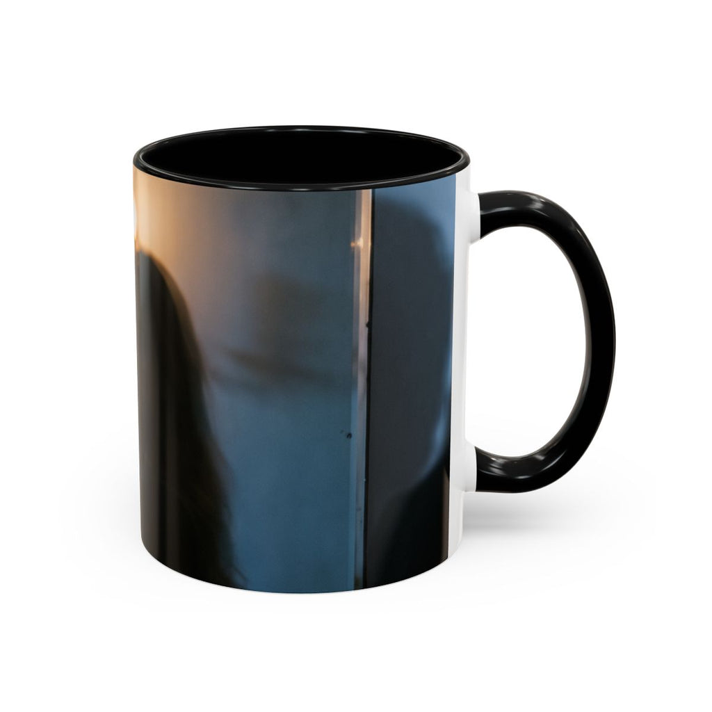 Midnight Shadow Accent Coffee Mug - Moody Aesthetic |...