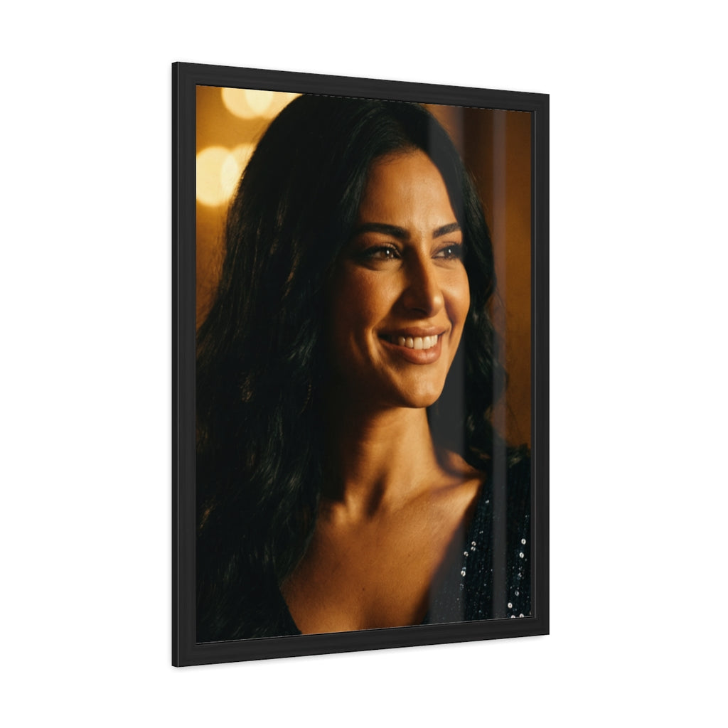 Framed Poster - Cinematic Portrait — Portrait