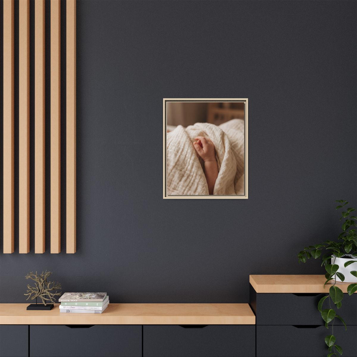 Framed Matte Canvas - Gentle Focal Point
