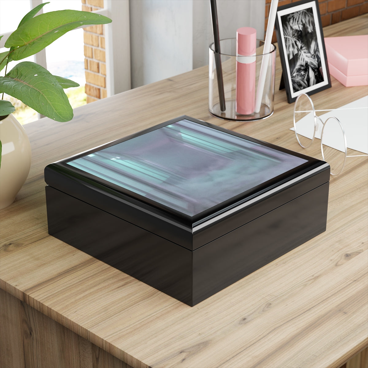 Jewelry Box - Liminal Corridor Fog Art Print | Echovira...
