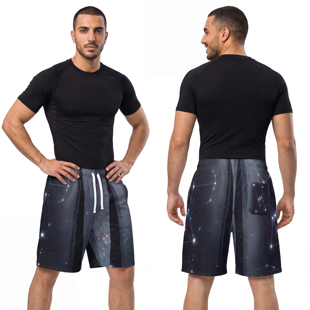 Men's Athletic Long Shorts Orion Constellation
