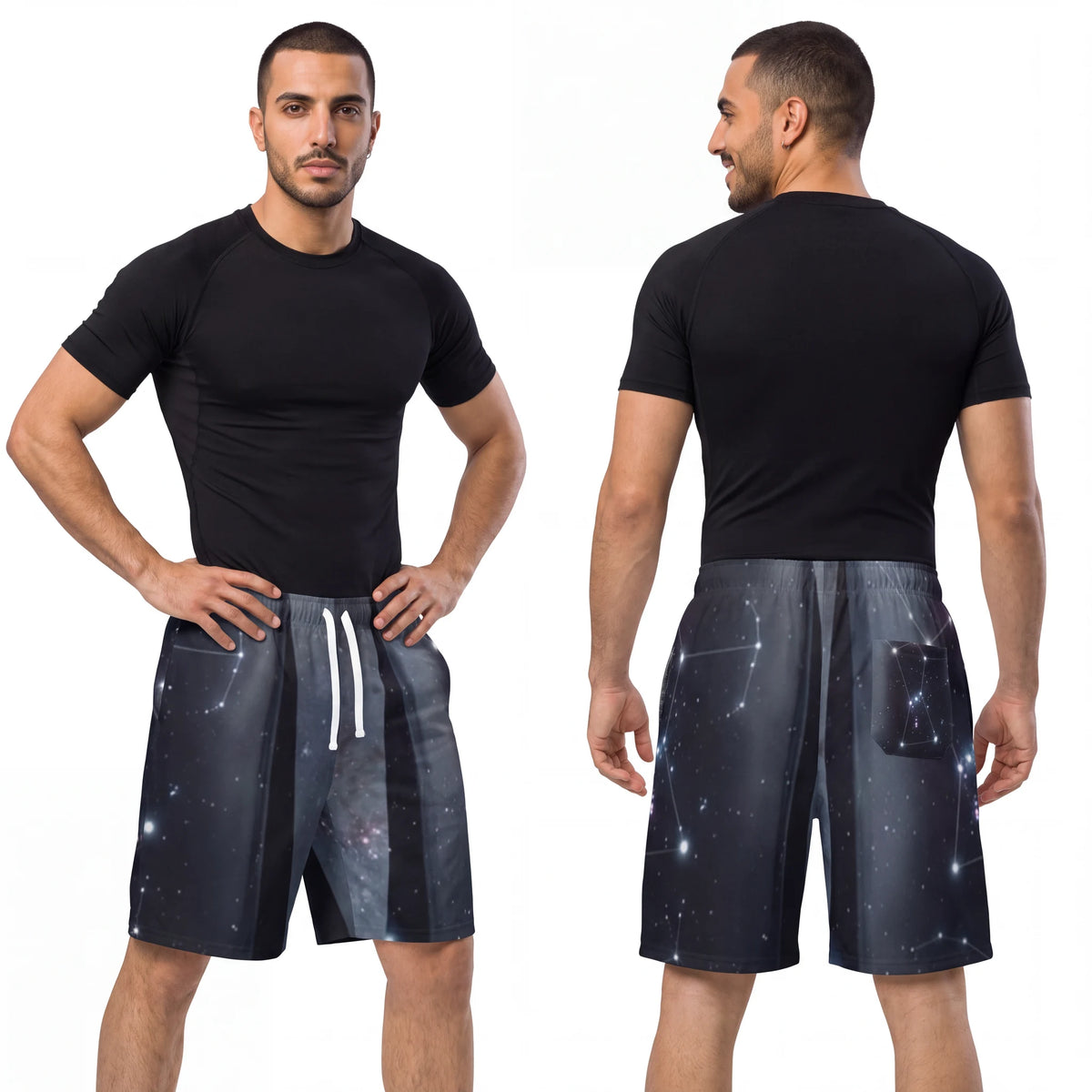 Men's Athletic Long Shorts Orion Constellation