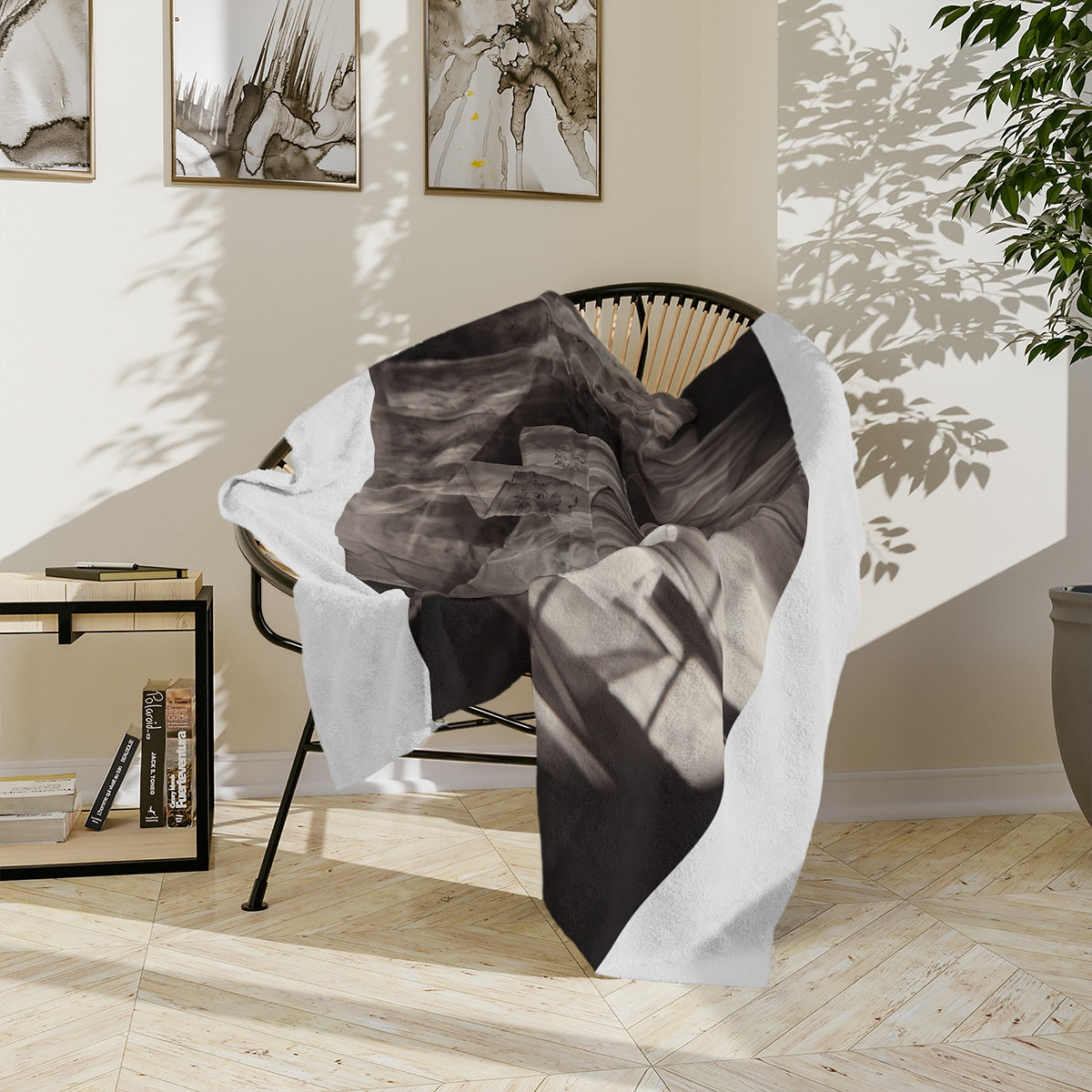 Velveteen Microfiber Blanket - Spectral Veils | Echovira...