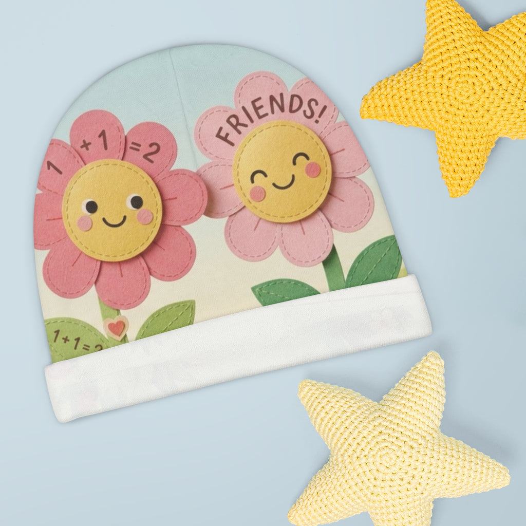 Baby Beanie - Meadow Blossom Snuggle | Echovira Gallery