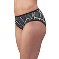 Women's Briefs - Geometric Grid Luxe | Echovira Gallery