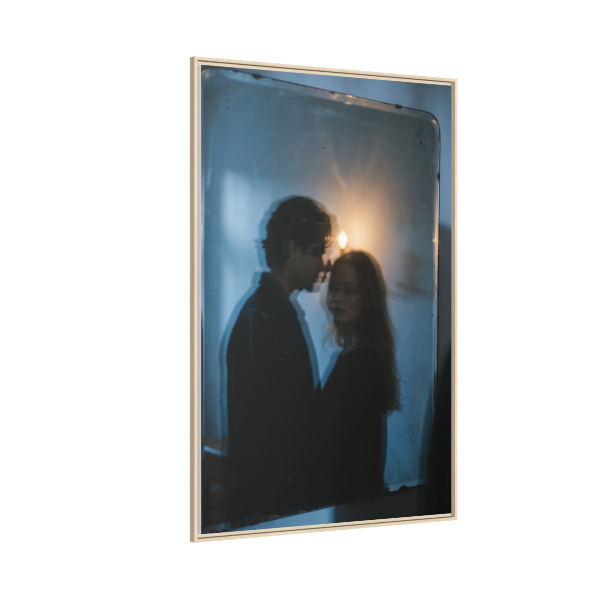 Matte Canvas, Framed - Midnight Reflections Matte Canvas......