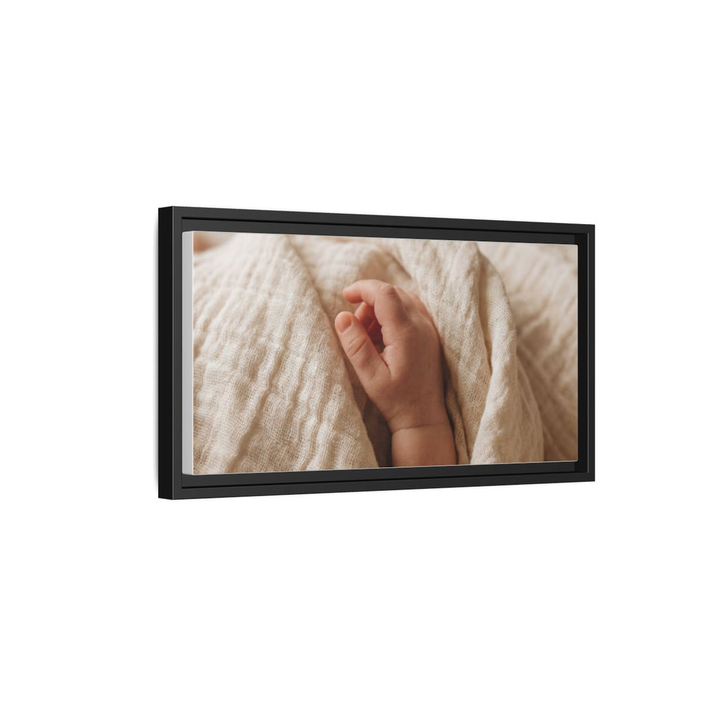 Framed Canvas - Minimalist Decor — Black / 1.25"