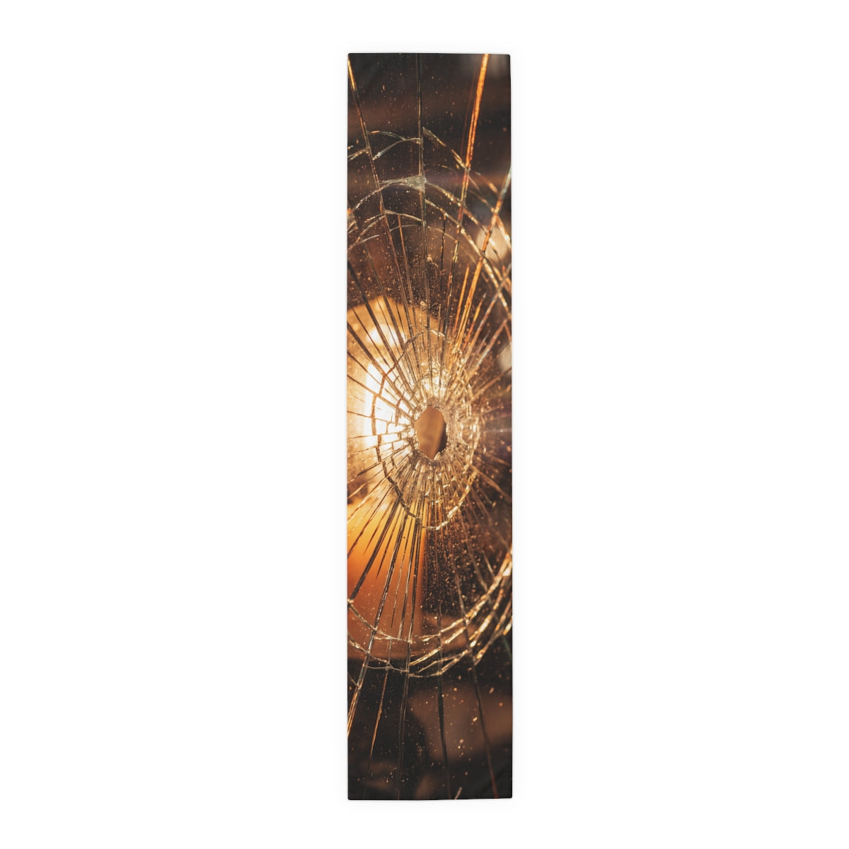 Table Runner - Cinematic Amber Glow