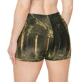Women's Shorts - Secret Temple Garden | Echovira Gallery