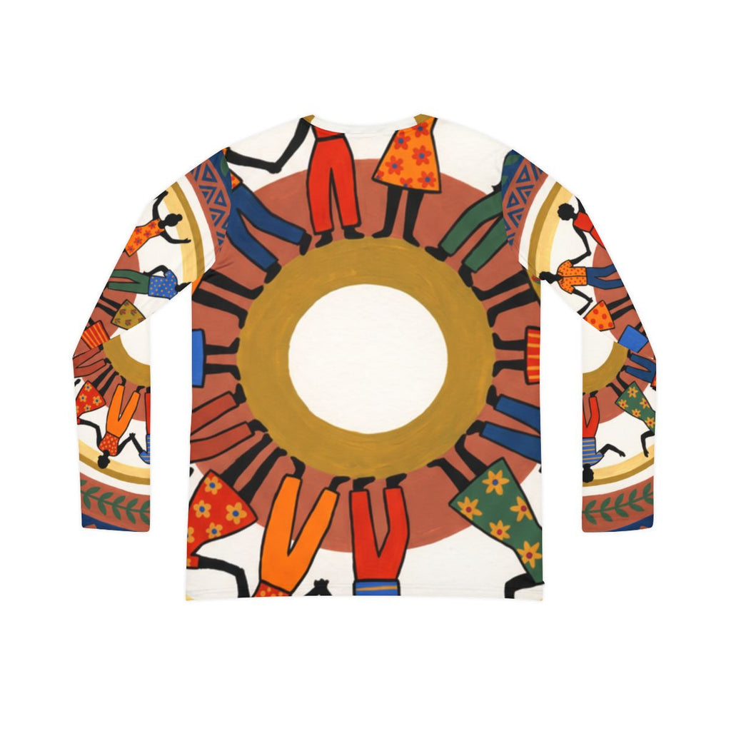 Women's Long Sleeve V-Neck - Unity Mandala | Echovira...