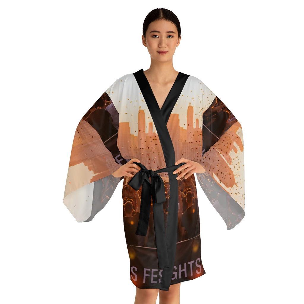 Kimono Robe - City Lights Festival | Echovira Gallery