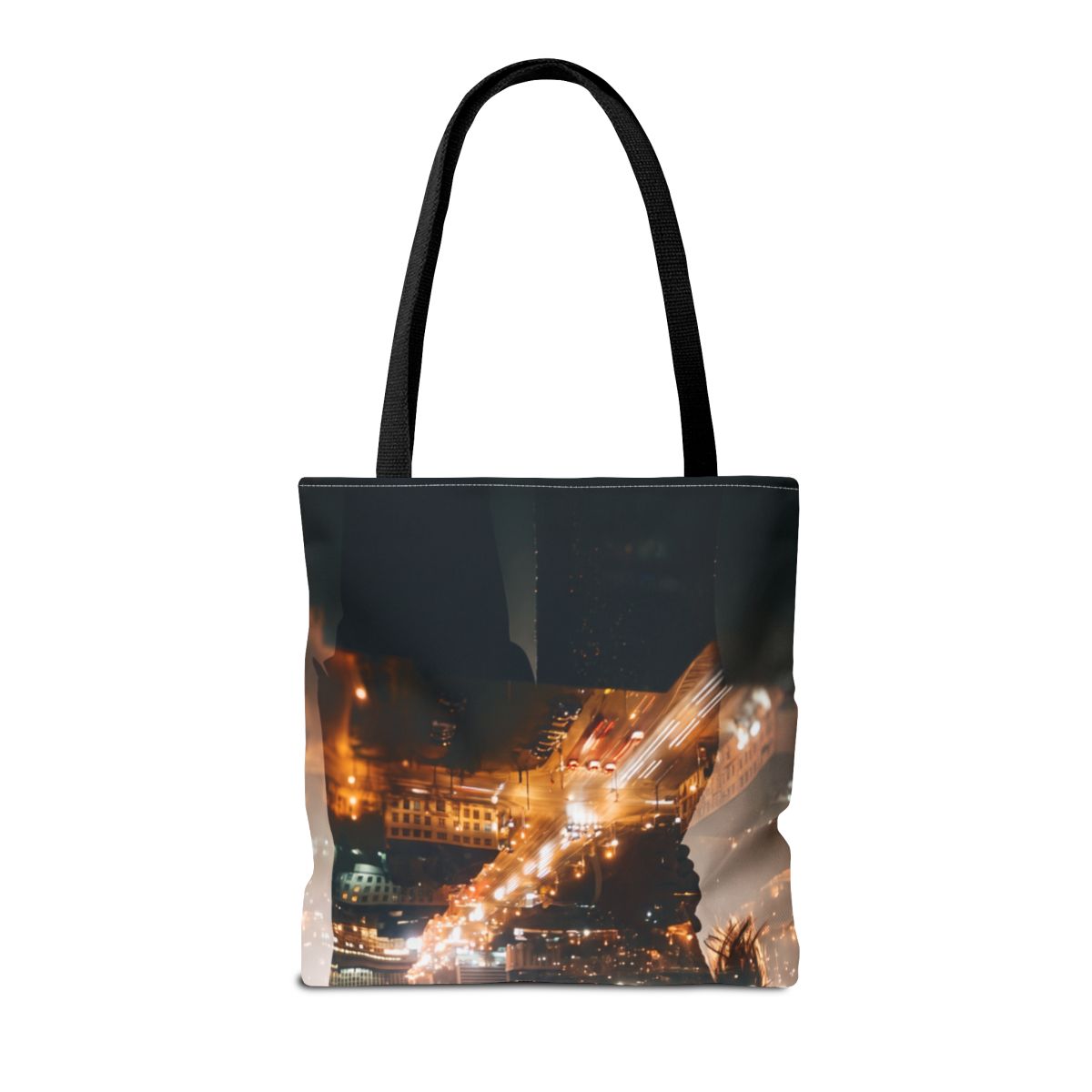 Tote Bag - Midnight City Silhouette | Echovira Gallery