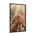Framed Posters - Golden Rays of Unity Wall Art (8×12, 9×11...
