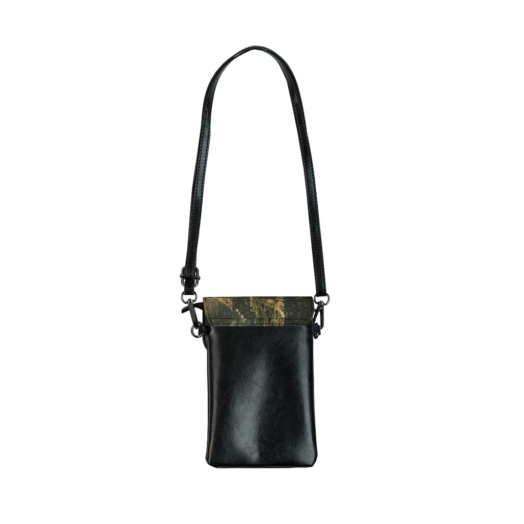 Small Cell Phone Wallet - Temple Whisper | Echovira Gallery