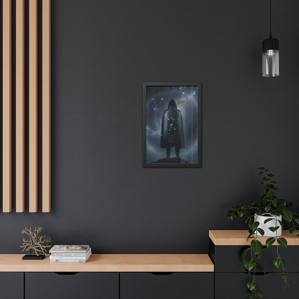 Framed Poster - Orion Cosmic Voyager — Portrait (8×12, 9×11...