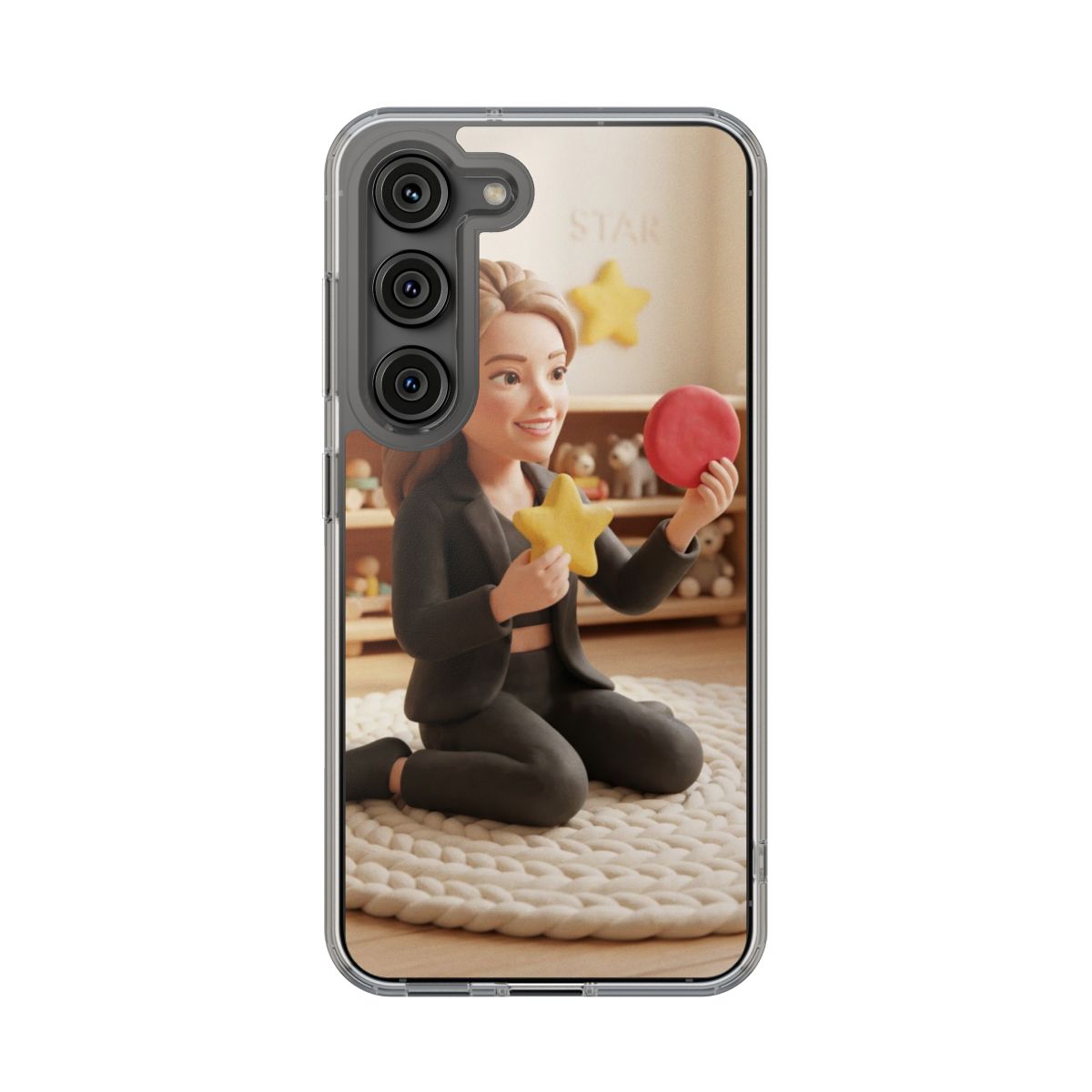 Clear Impact-Resistant Cases - Clear Phone Case - Sculpted...