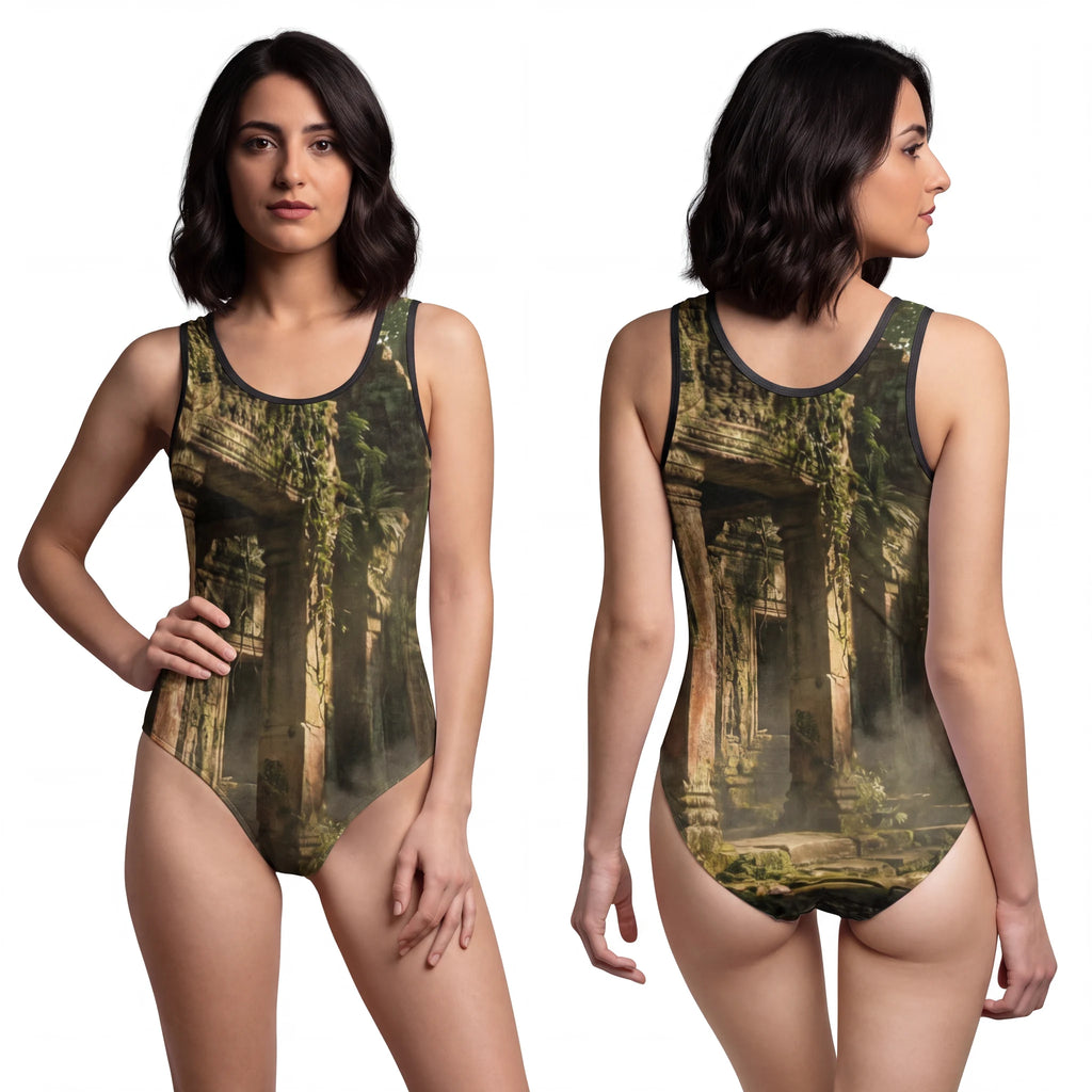 Women's Classic One-Piece Swimsuit - Lost Sanctuary |...