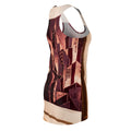 Geometric Architecture Women's Racerback Dress
