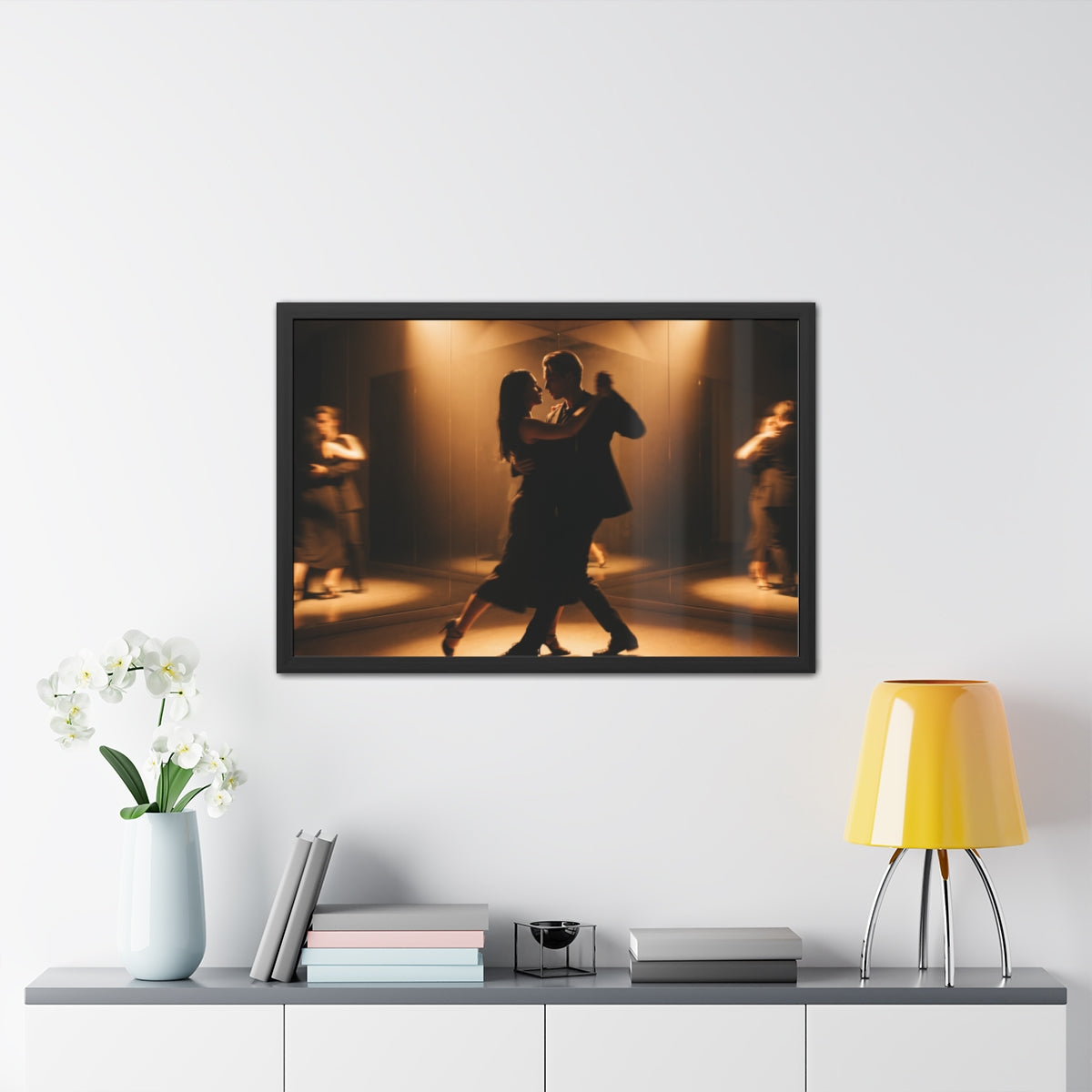 Golden Hour Tango Framed Poster — Landscape (10×8, 12×8... |...