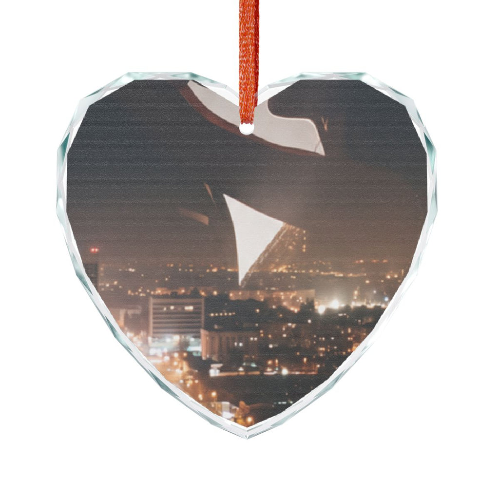 Crystal Glass Ornament - Metropolitan Twilight | Echovira...
