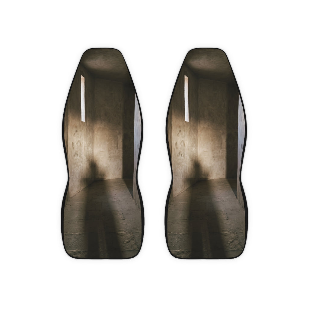 Polyester Car Seat Covers - Shadows of the Citadel moody......