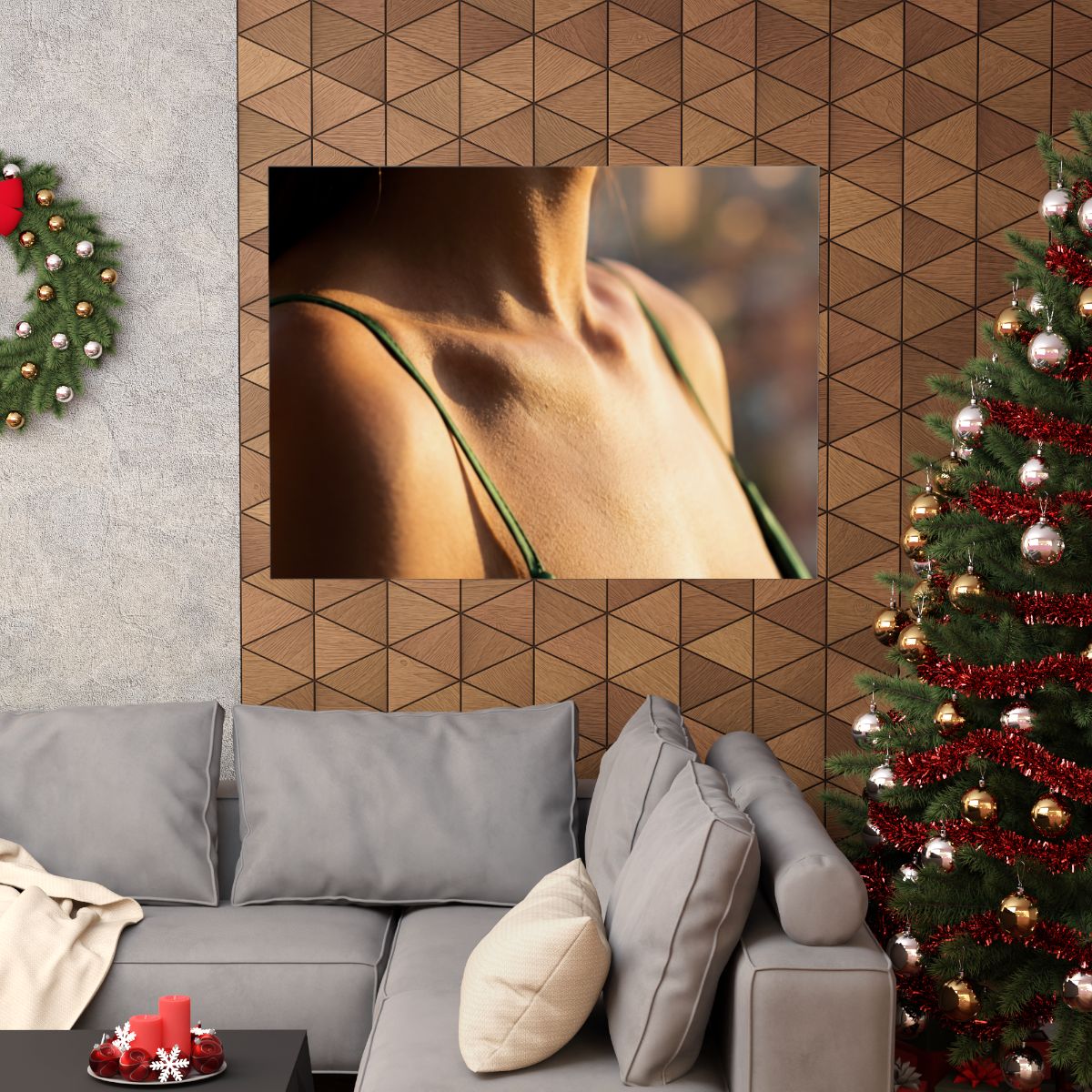 Matte Horizontal Posters - Golden Hour Glow - Minimalist......