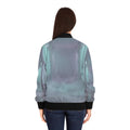 Women's Bomber Jacket - Liminal Corridor Fog Art Print |...