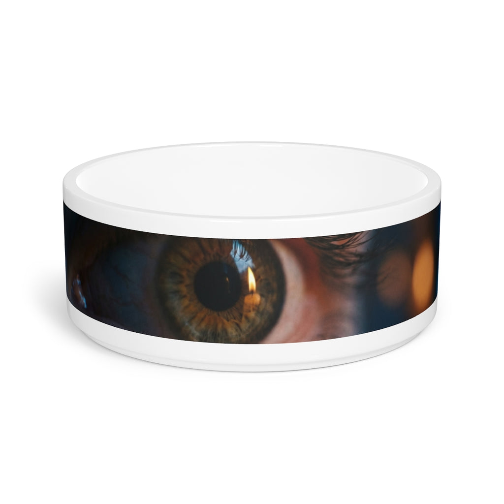 Pet Bowl - Dramatic Luminous Tear Art