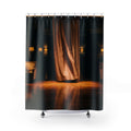 Shower Curtain - Velvet Lounge speakeasy | Echovira Gallery