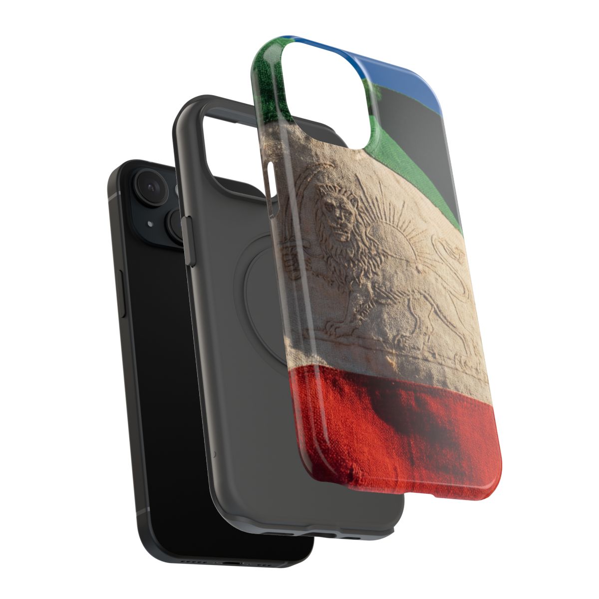 Impact-Resistant Cases - Tough Phone Case - Vintage Lion