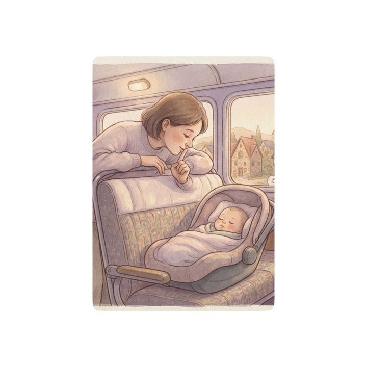 Poker Playing Cards - Lullaby Lane Mother & Sleeping Baby Nursery Art