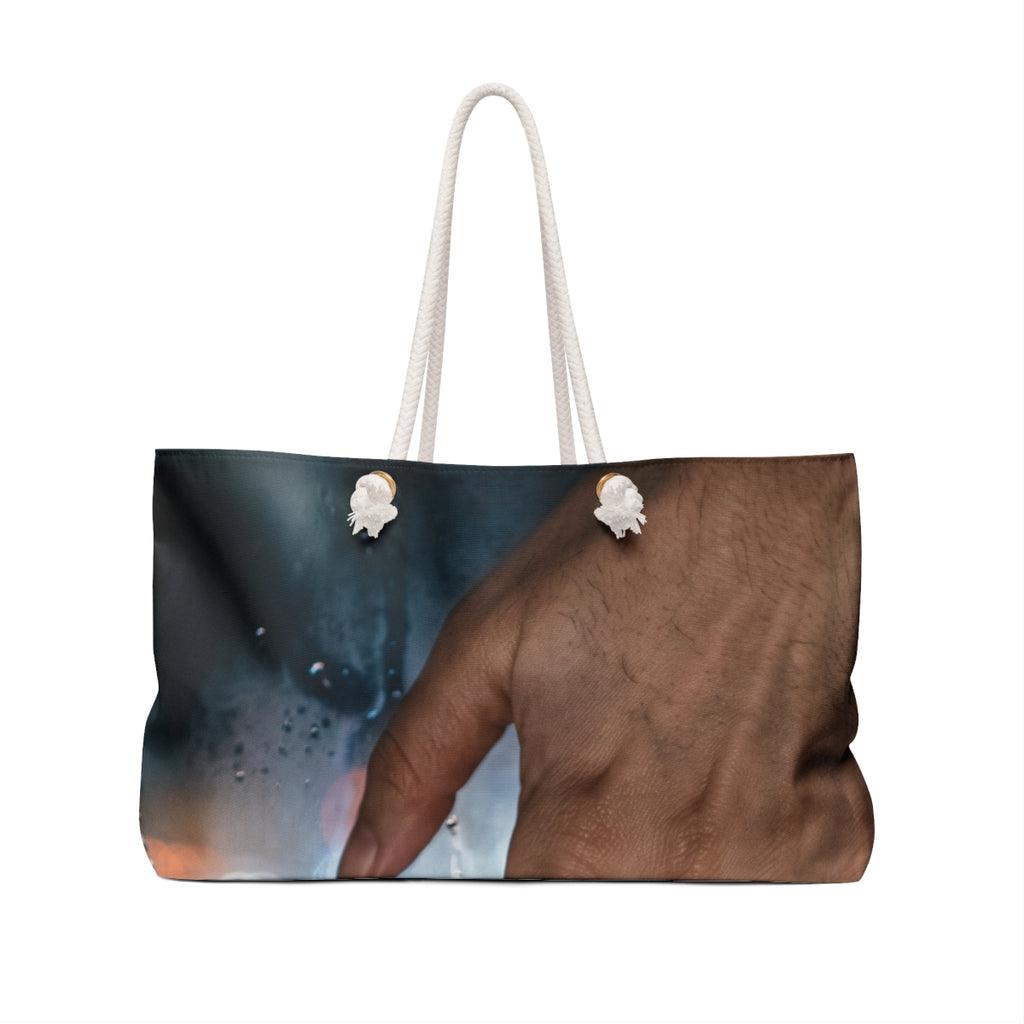 Rainy City Window Weekender Bag