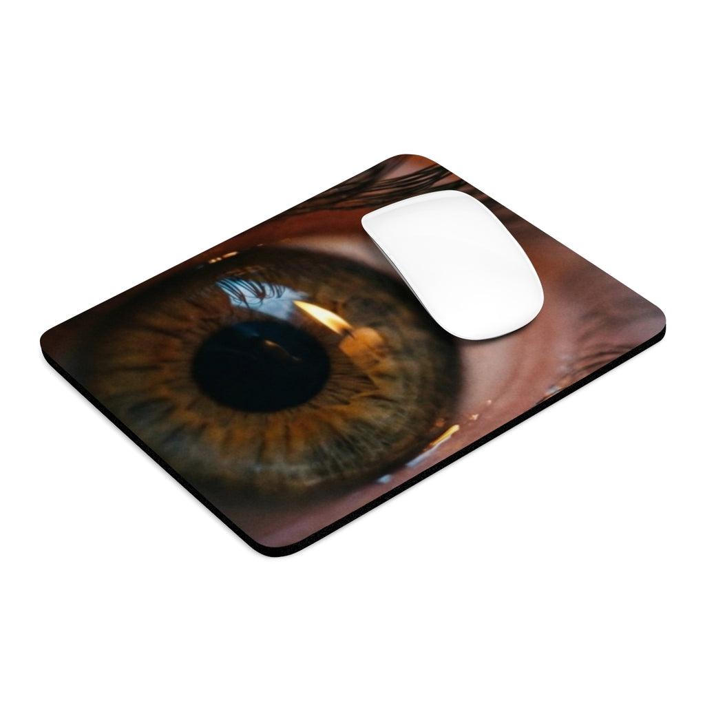 Mouse Pad - Amber Iris Reflection Fine Art Print | Echovira...