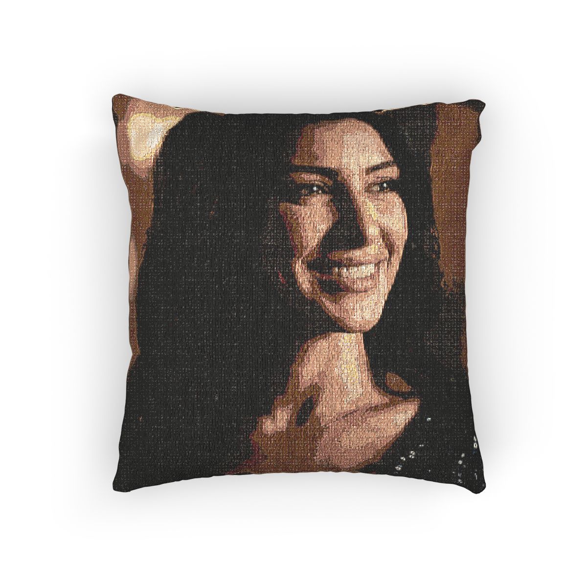 Woven Throw Pillow - Luxe Radiance