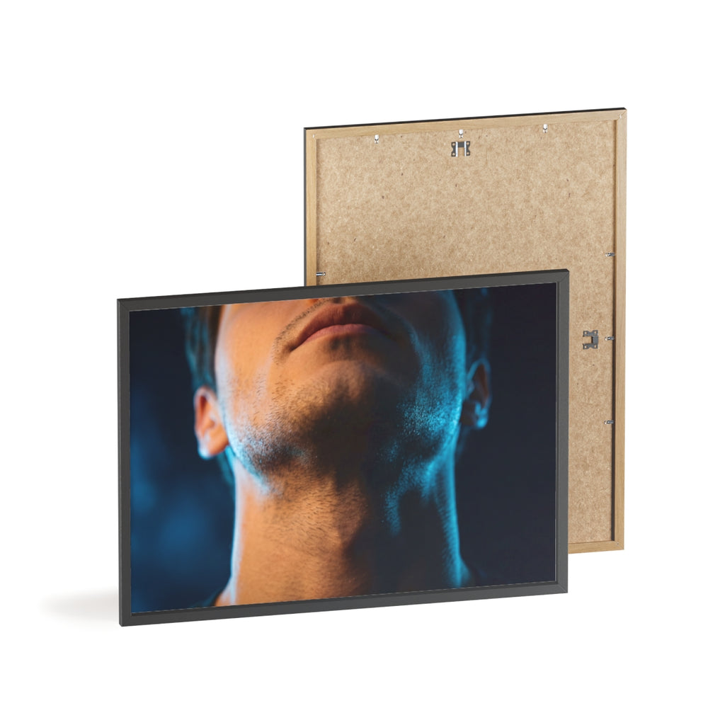 Wooden Framed Poster - Midnight Glow