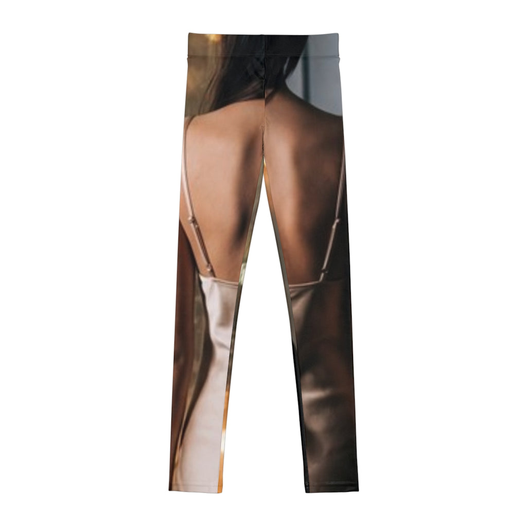 Youth Leggings - Golden City Reflections | Echovira Gallery