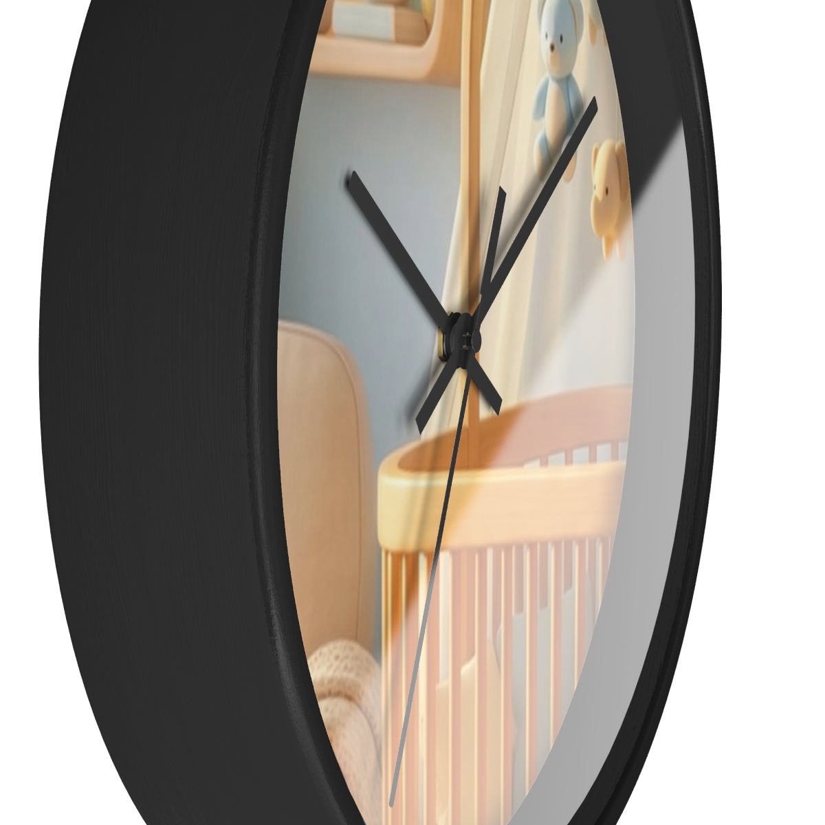 Wall Clock - Dreamy Serene Nursery Art | Echovira Gallery