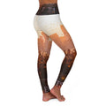 High Waisted Yoga Leggings - City Lights | Echovira Gallery