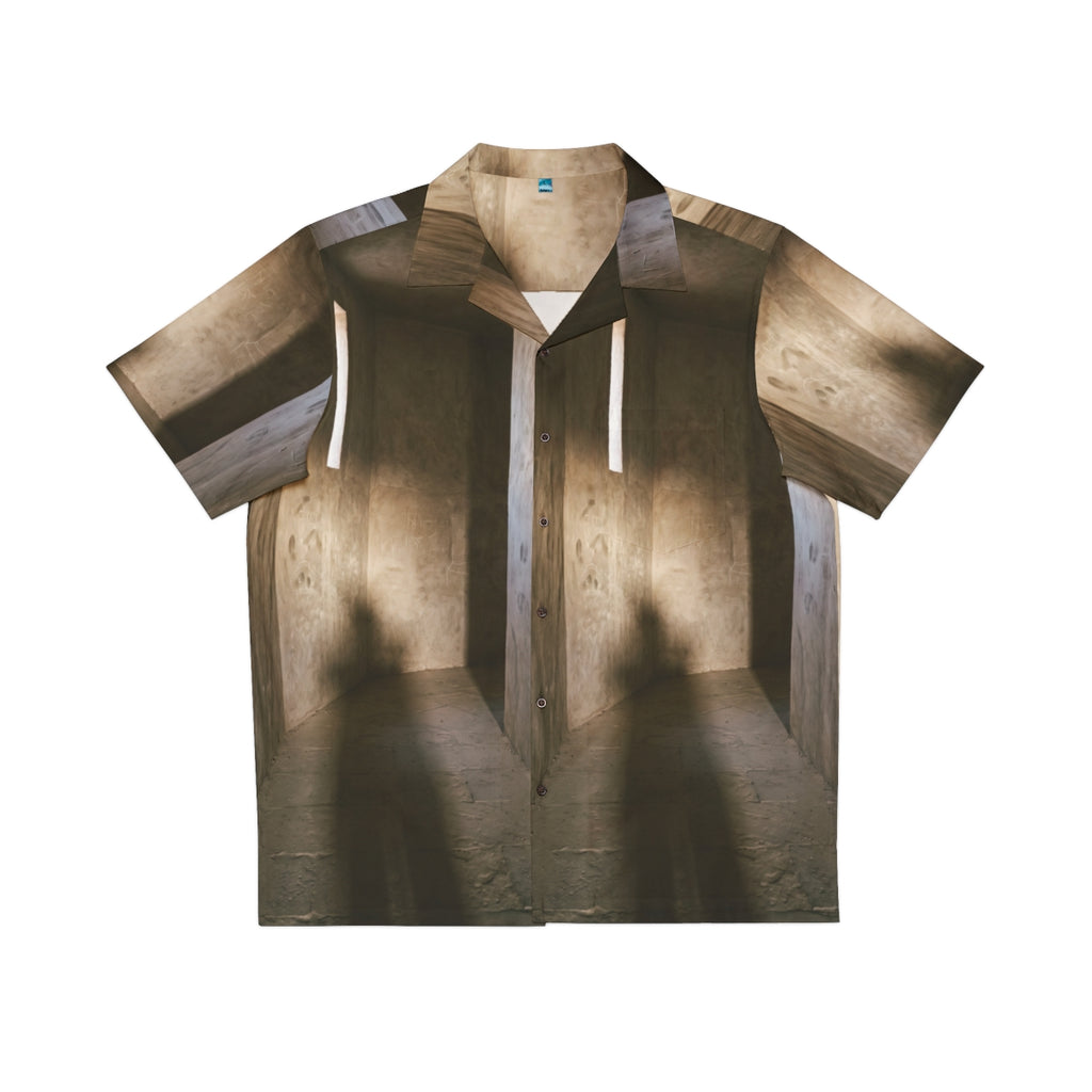 Men's Hawaiian Shirt - Shadows of the Citadel moody... |...