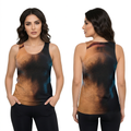 Unisex Tank Top - Neon Horizon Portrait | Echovira Gallery