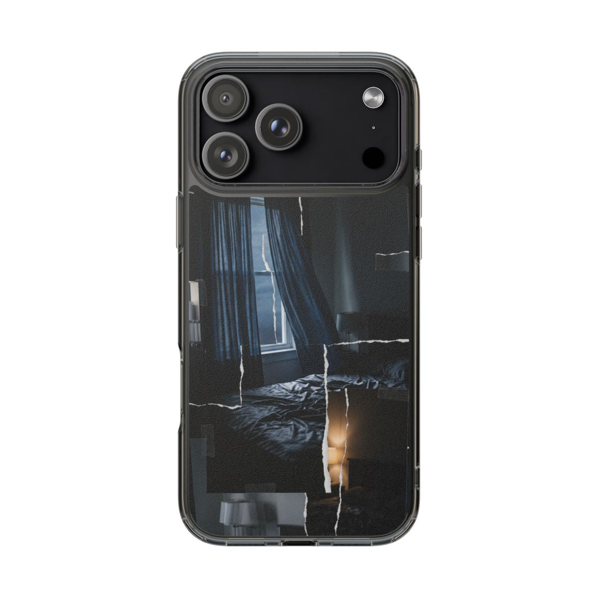 Clear Impact-Resistant Cases - Shadowed Sanctum Moody... |...
