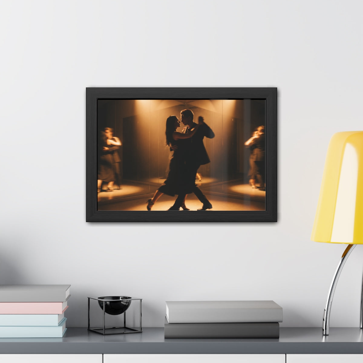 Golden Hour Tango Framed Poster — Landscape (10×8, 12×8... |...