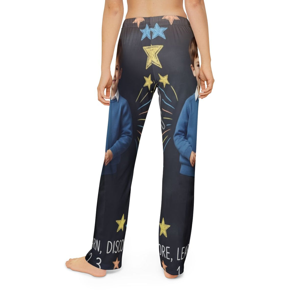 Kids Lounge Pants - Explore Learn Discover Chalkboard Art |...