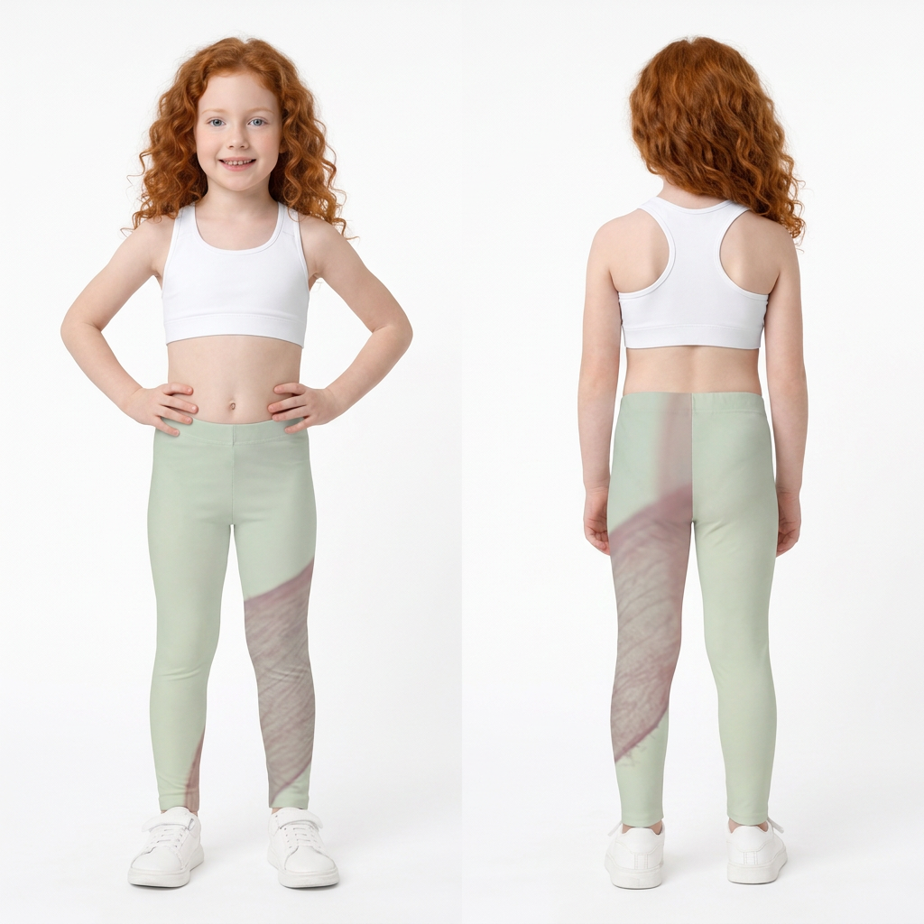 Legging enfant minimaliste Rubans flottants